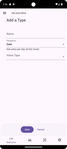 Add a new type